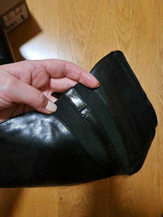 Kozaki skórzane czarne Lasocki Lena-01 rozmiar 38