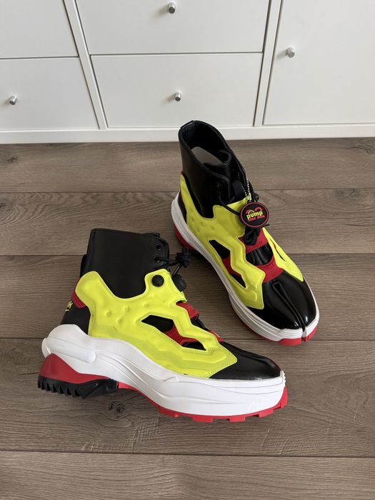 Maison Martin Margiela х Reebok Tabi Instapump Fury Oxford High 45р