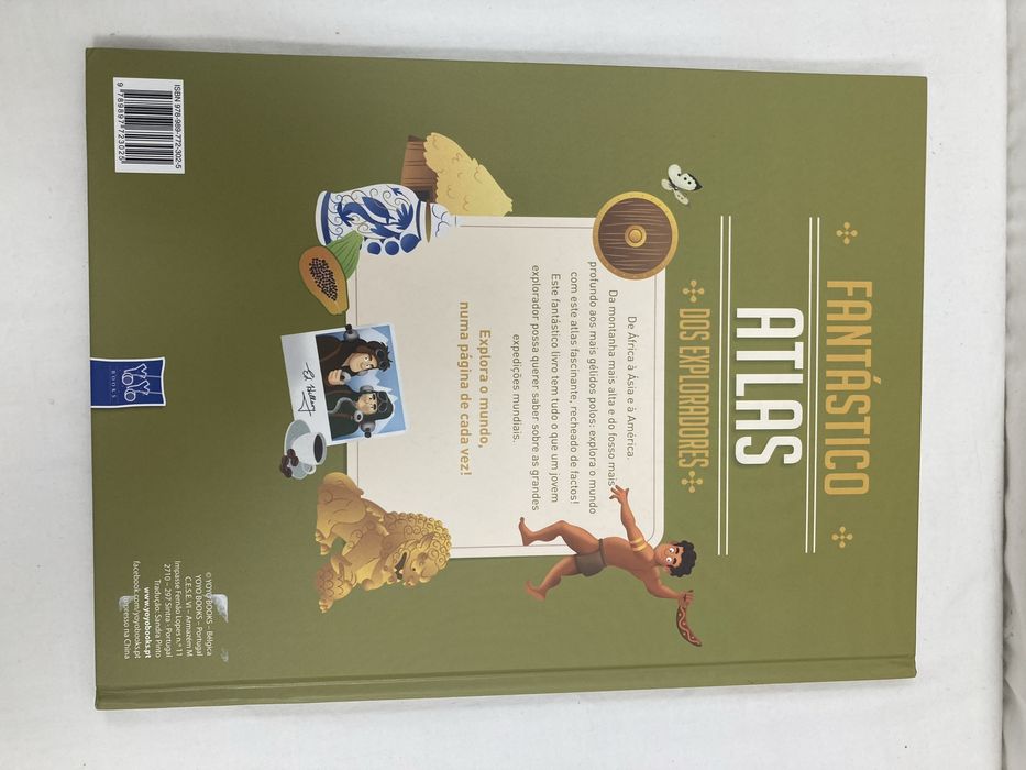Livro Infantil Fantástico Atlas dos Exploradores