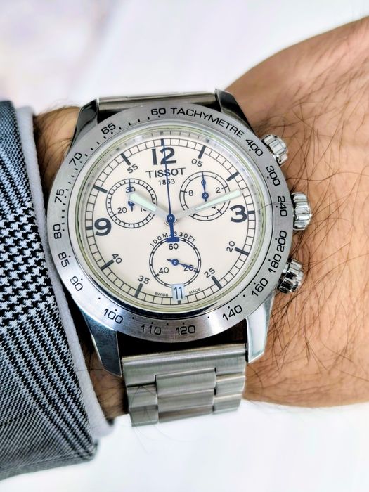 Oryginalny szwajcarski zegarek Tissot V8 S