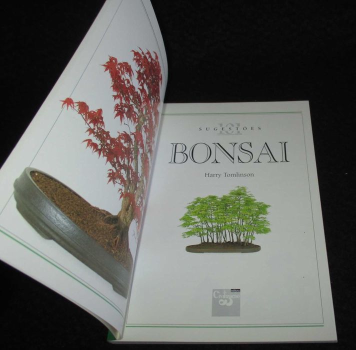 Livro Bonsai Harry Tomlinson 101 Sugestões 1996
