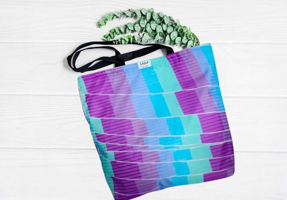 Elegancja i Styl na Codzienne Zakupy – Torba na zakupy „PASTEL”