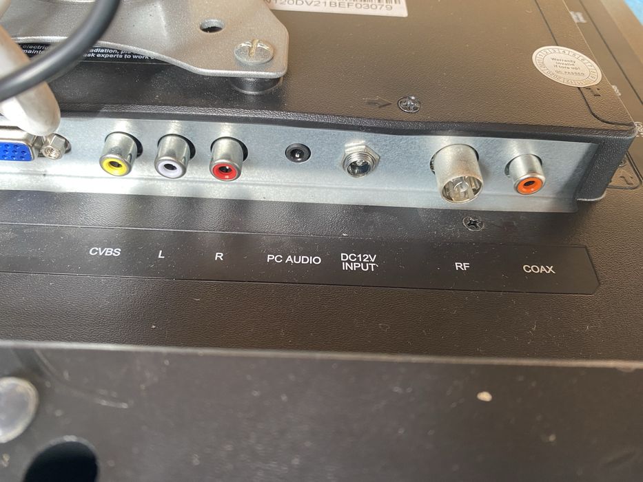 Televisão 12v para autocaravana