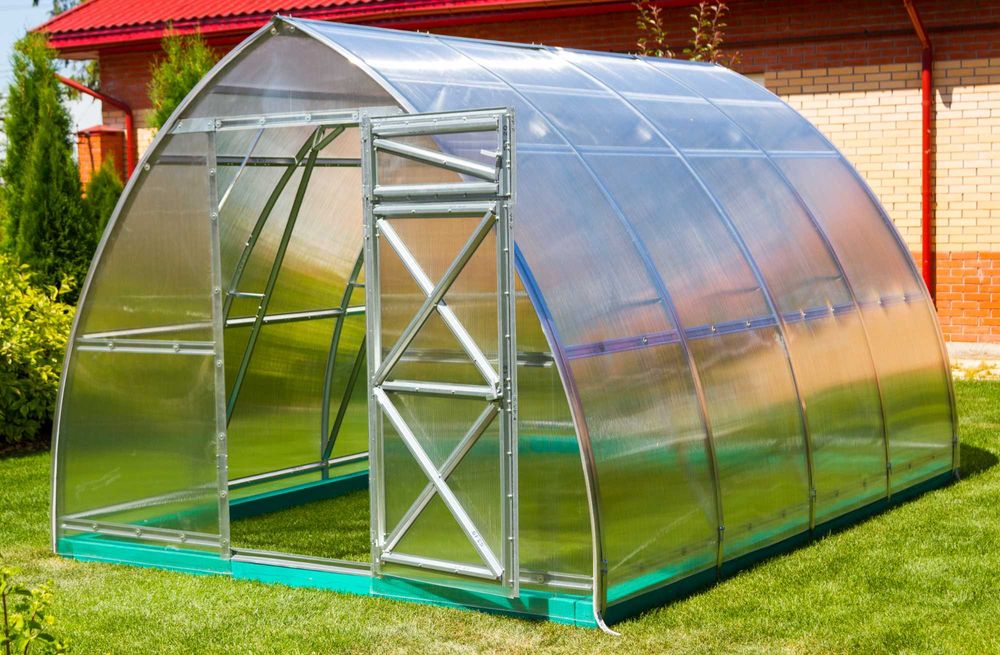 Szklarnia od 3x2 do 3x12 z poliwęglanu | 360 kg/m² | 10 lat gwarancji