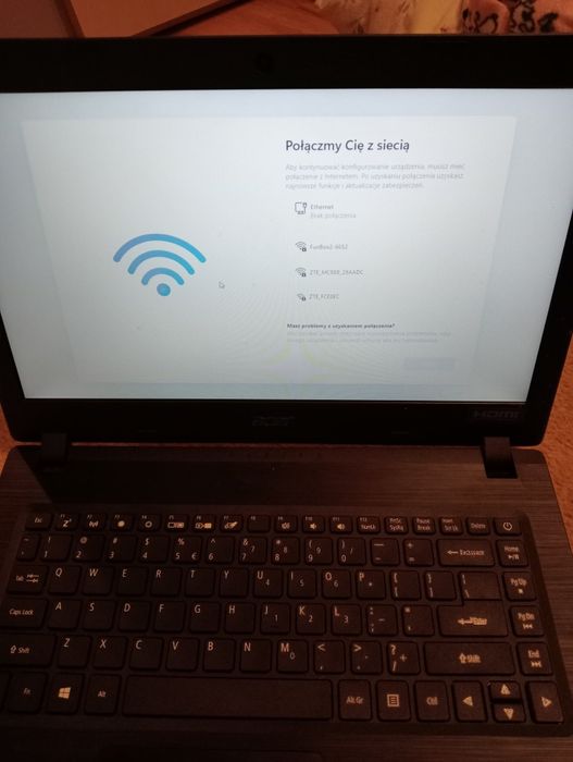 Laptop acer prawie nie używany