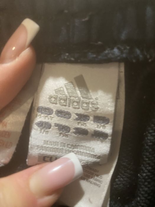 dresy adidas granatowo-czarne