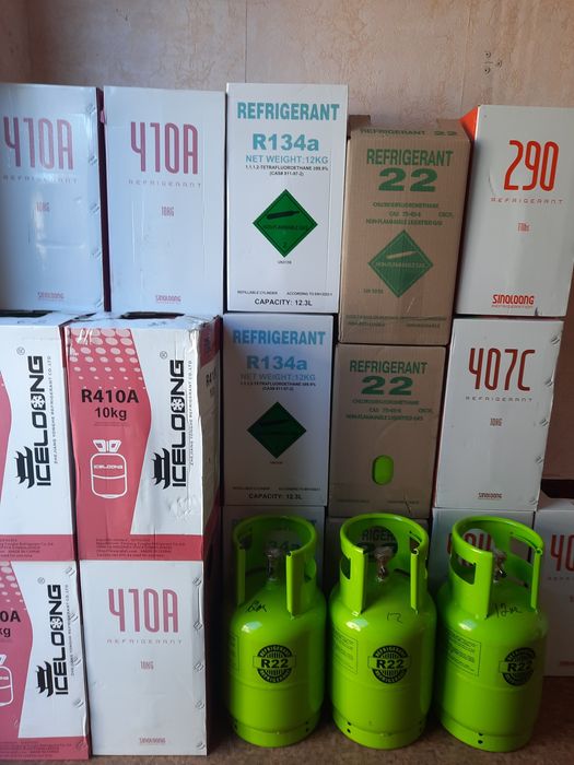 Фреон R410;134;507;32;22;290;404;600;407; Ринок Юність