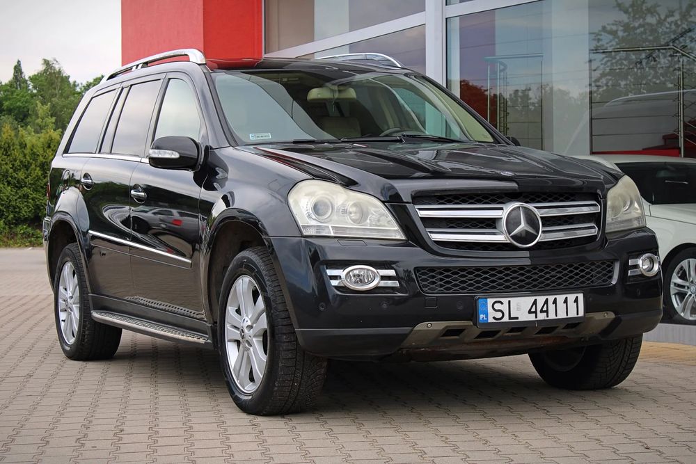Mercedes-Benz GL HarmanKardon, Masaże, Salon Polska, 7 miejsc, 1właściciel, Faktura 23%