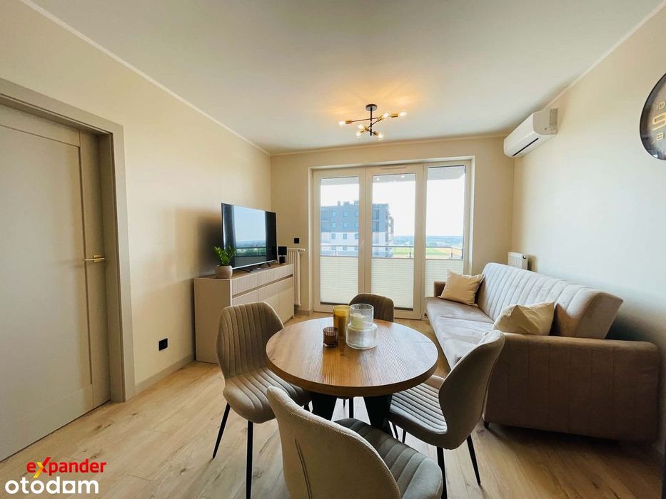 Pierwszy najem! 2 pok. z ogromnym balkonem – Wzgórza Kalisza (35 m²)