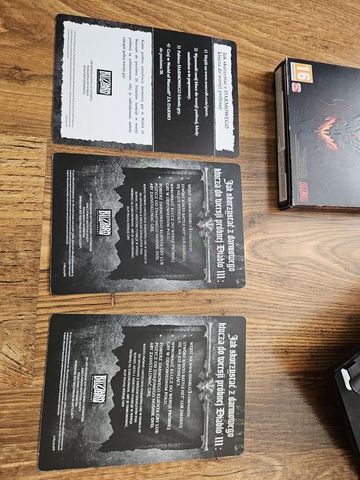 Diablo 3 PC stan bdb, płyta igła