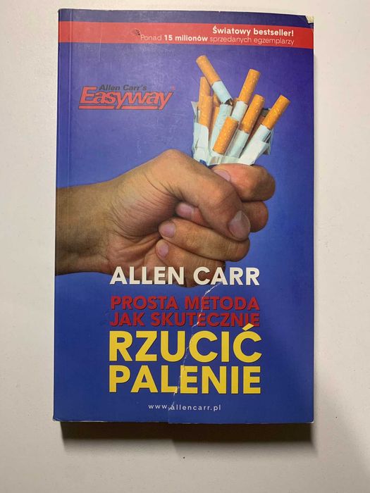 Ksiazka Allen Carr Prosta metoda jak skutecznie rzucic palenie