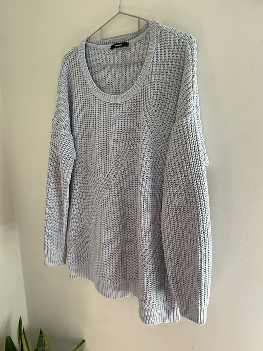 Sweter jasnoniebieski