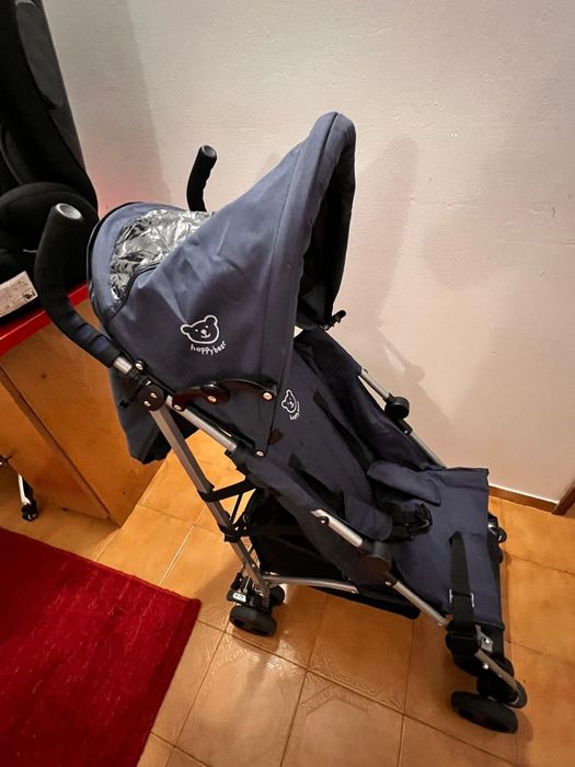 Carrinho para passeio e assento infantil