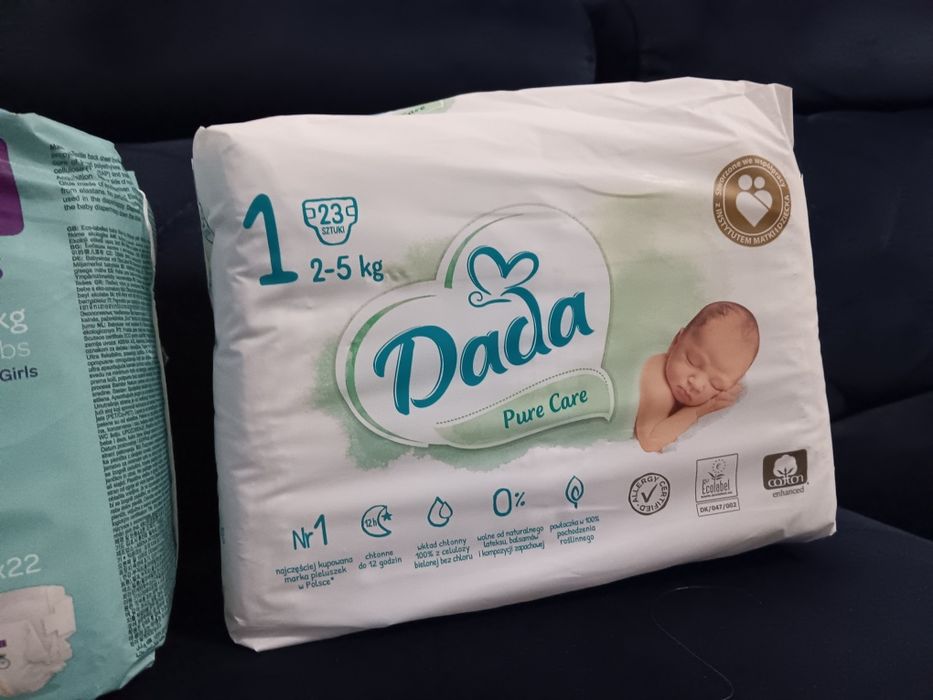 Pampersy 1rożne rodzaje