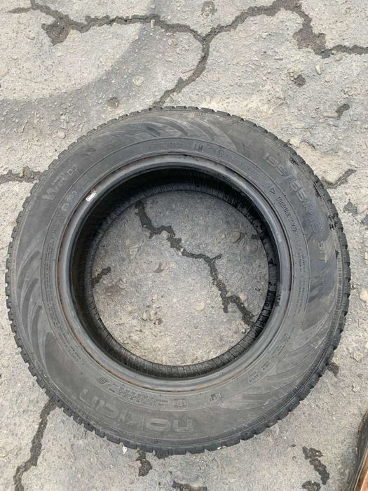 Шини 195/65 R15 одиночки Kleber i Nokian 2022p зими  7,3/7,5мм