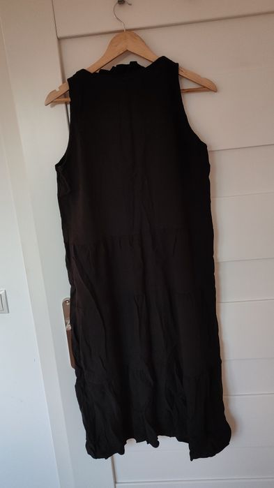 Nowa czarna sukienka z viscozy xl