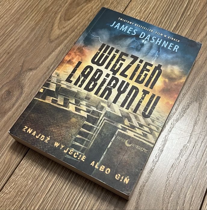Książka Więzień Labiryntu Tom 1 James Dashner