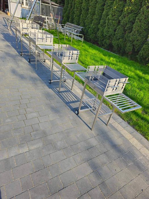 Grill ze stali nierdzewnej