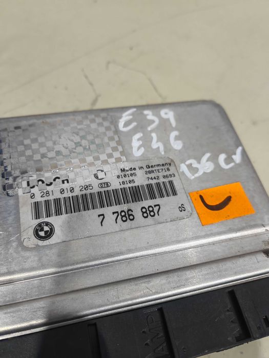 Centralina/unidade motor BMW serie 3 e 5 E46/E39 136cv 7786.887