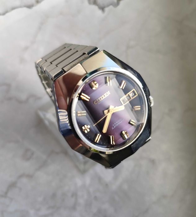 Citizen Leopard 7700 Hi Beat 28800 Automat Zegarek 70 lata Vintage