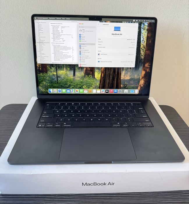 Open Box!Macbook Air 15” M4 16/256Gb Midnight
