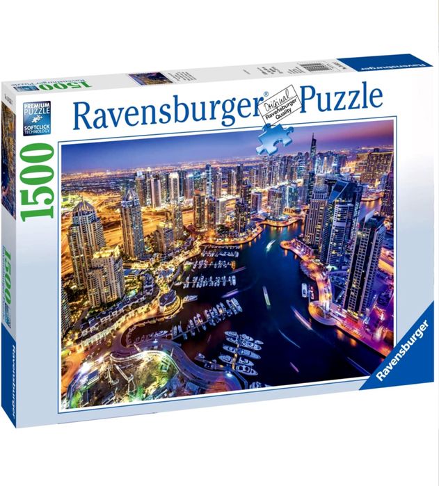 Пазл Ravensburger «Дубай Марина» - 1500 елементів. Оригінал