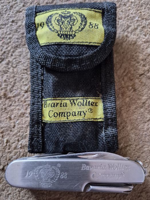 Скдадний ніж мультитул  Bavaria Wolltex Company 1988