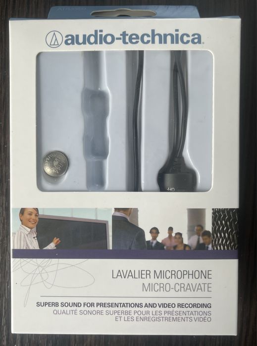 Audio-Technica ATR3350 новий петличний мікрофон оригінал