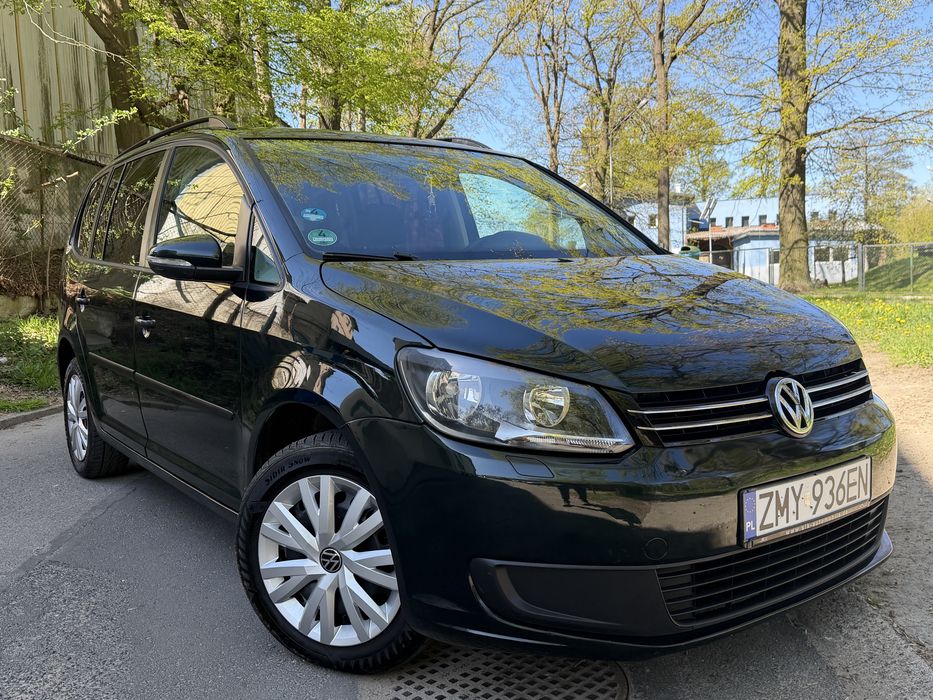 VW Touran 2011R 1.6 TDI CR 110KM 6 BIEGÓW 7 Osobowy Navi PDC Tempomat ISOFIX