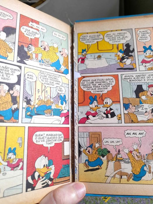 Livro de BD Disney Especialíssimo Número 50 Coleção Anos 90