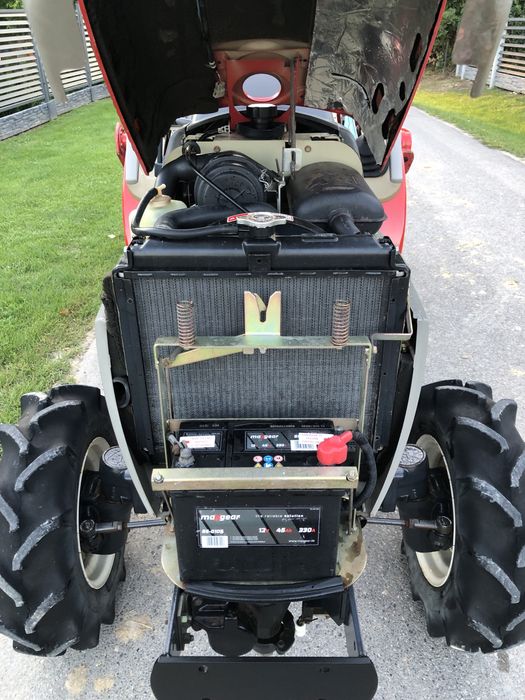 Traktorek 4x4 Yanmar AF116 Japoński Mini Traktor Ogrodniczy 2003 rok  REWERS 16 KM Wspomaganie kierownicy !!!