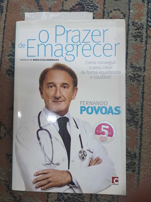Livro Fernando Póvoas "o prazer de emagrecer"