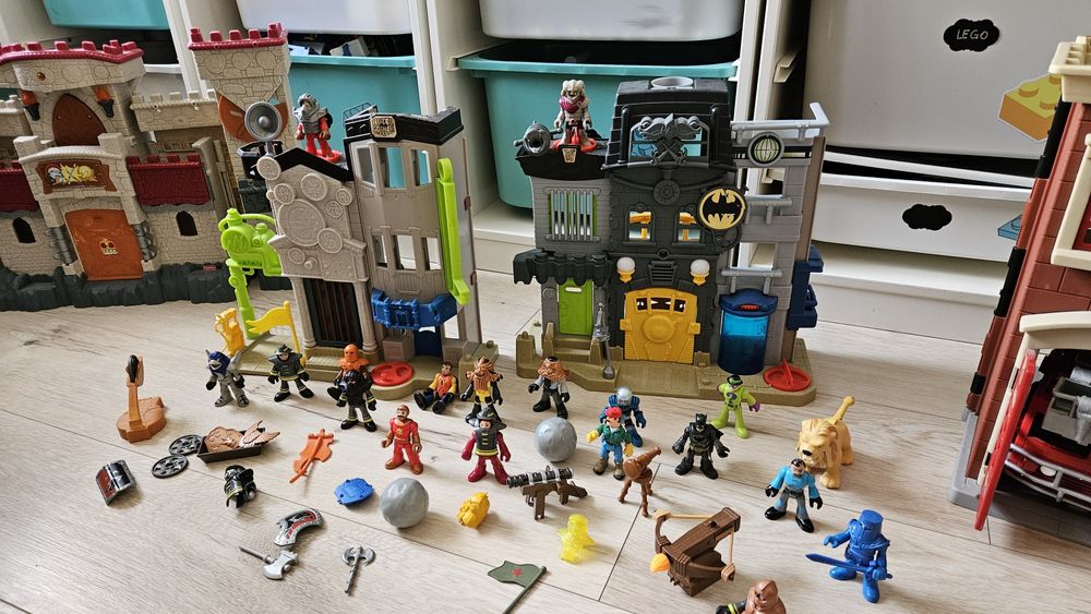 Duzy zestaw Imaginext Fisher Price
