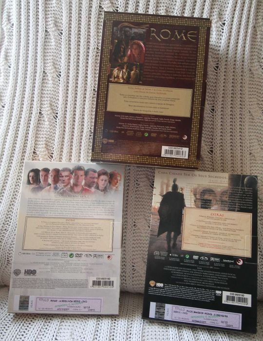 Dvd - Série Rome / Roma Série Completa edição de colecionador