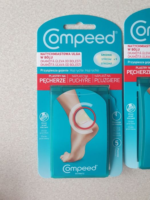 Plastry compeed na pęcherze
