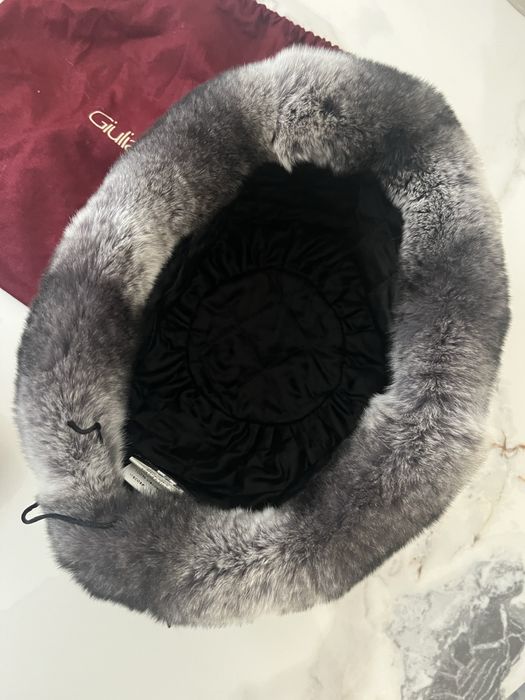 Шапка з хутра кролика Jiuliana Teso