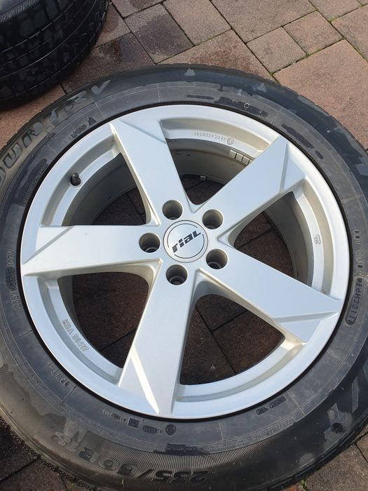 Felgi Rial Kodiak 18", 5x112, ET31/66,6 Audi, VW, Skoda