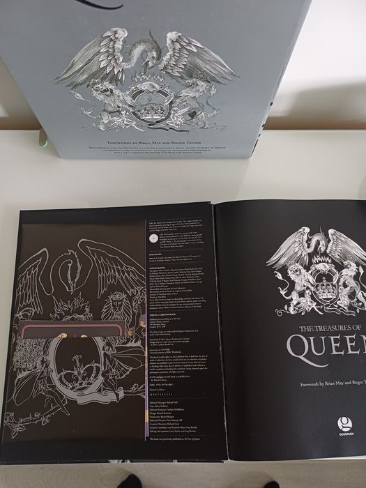 QUEEN box pamiatkowy the treasures of queen
