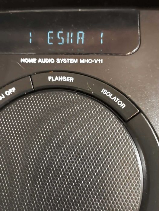 Głośnik Sony MHC-V11  przenośny bluetooth Radio FM MP3 CD USB LED