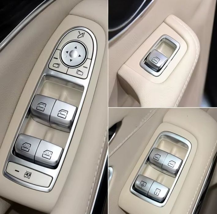 Interruptor comando botão vidro Mercedes Benz - Classe C, E, S, GLS