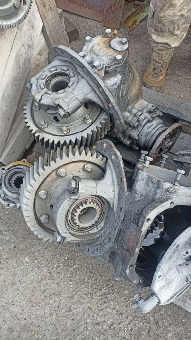 Редуктор моста средний/задний Урал i=7.49, 49зуб.фланец с торц.шлицами