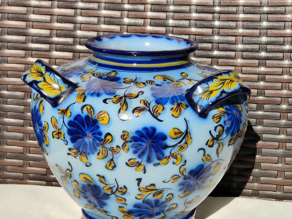 Vaso de 3 Pegas | Loiça de Alcobaça