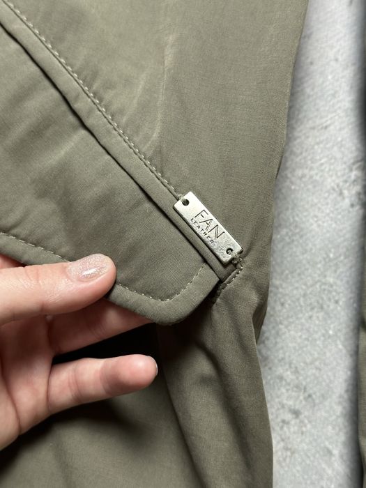 parka z kapturem FAN LEATHER