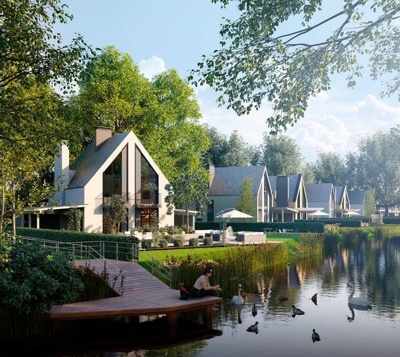 Продається котедж 84 м2 в КМ BELLAGGO, с.Осещина