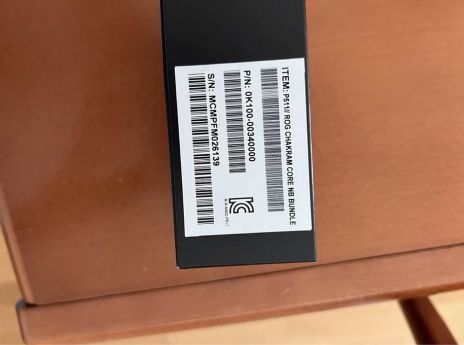 Rato ROG chakram com fio