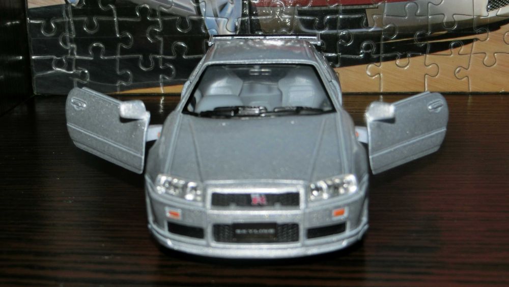 Колекційна модель Nissan Skyline GTR R34 1:36 Kinsmart