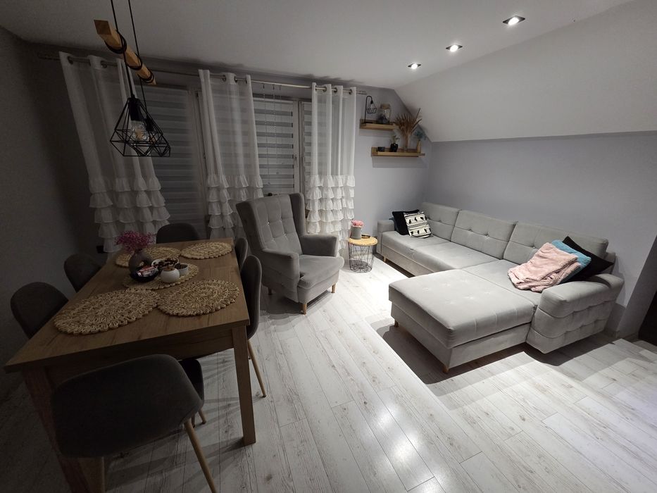 Salon, meble, stół, krzesła, narożnik, sofa, kanapa - MEBLE SALON