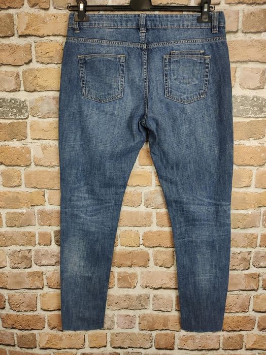 Next jeansowe spodnie slim boyfit 38