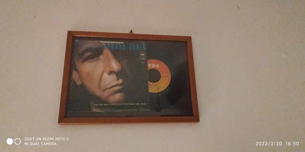 4 quadros de Leonard cohen64739899782017123