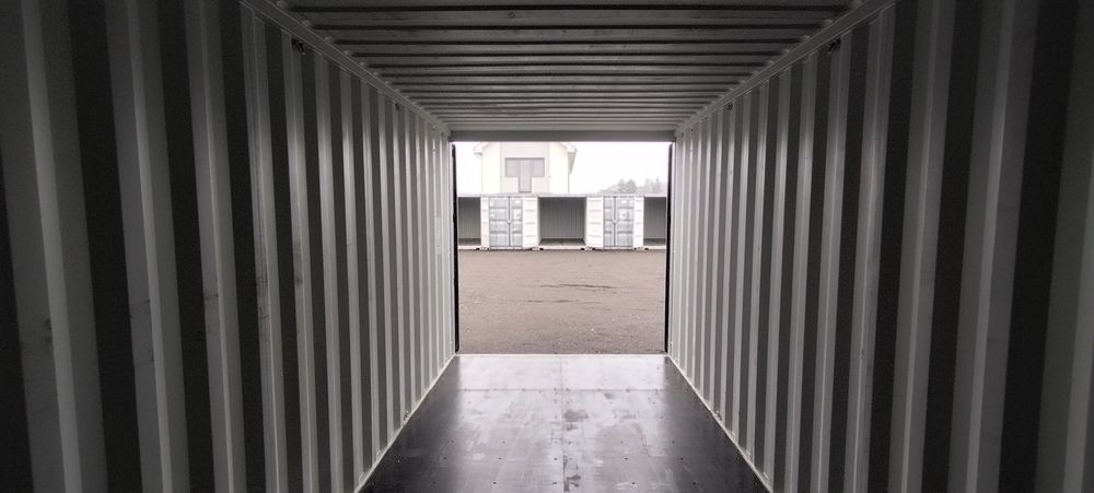 Magazyn Kontenerowy 140m2 + Plac 450m2 - Prąd Oświetlenie Monitoring